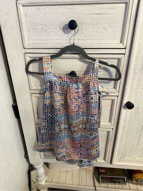 THML Multicolor Geometric Print Sleeveless Camisole